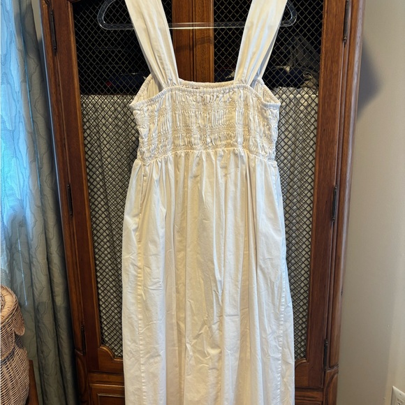 SOLD Staud Ida Midi Dress White XL - Picture 10 of 10